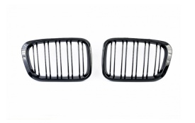 Grile Centrale compatibil cu BMW Seria 3 E46 4 USI 1998-2001 Non-Facelift Negru Lucios M Design - Img 1