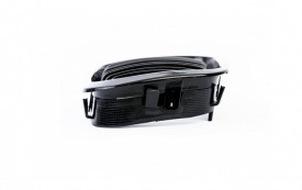 Grile Centrale compatibil cu BMW Seria 3 E46 4 USI 1998-2001 Non-Facelift Negru Lucios M Design - Img 2