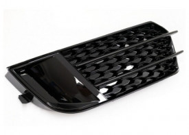 Grile Laterale compatibil cu Audi A1 2010-2015 RS1 Design Negru Lucios - Img 3