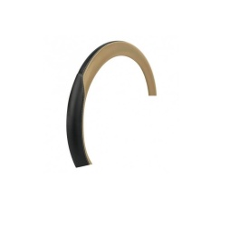 Husa volan imitatie piele crem cu negru diam. 45 - 46 cm, compatibil IVECO - Img 2