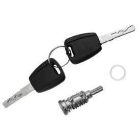Incuietoare butuc broasca usa fata stanga cu set 2 chei compatibil Fiat 500L 2012-2022 - Img 2