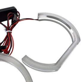 Kit LED Angel Eyes compatibil BMW seria 3 E90, E91, E92, E93, Seria 5 F10 2010-2017 - Img 2