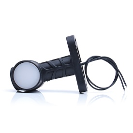 Lampa de gabarit, lumina de clarificare, Stanga-Dreapta, LED, Alb/Rosu/Portocaliu, 12-24V, WAS Polonia 1097 W148.3 - Img 6