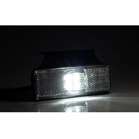 Lampa gabarit 100x32, LED, alba, cu suport cu 2 urechi, 12-36V, FT-018B Fristom - Img 2