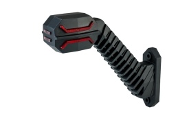 Lampa gabarit cu brat oblic 45°, 200mm, LED, 3 functii, stanga, Dragon Light, LD2994 Horpol