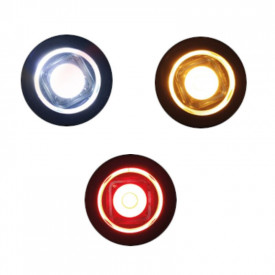 Lampa gabarit fi28, cu LED, incastrabila, galbena FT-074Z Fristom - Img 6