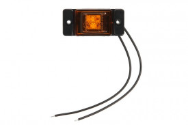 Lampa gabarit, lampa de clarificare, LED, Portocaliu, 12-24V, WAS Polonia 278 W60