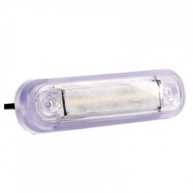 Lampa gabarit, LED, alba, 12-36V, FT-045B Fristom - Img 1