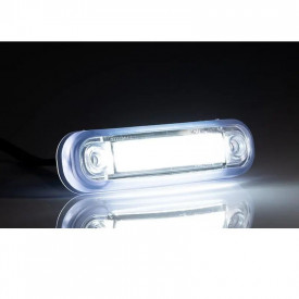 Lampa gabarit, LED, alba, 12-36V, FT-045B Fristom - Img 2
