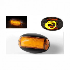 Lampa gabarit, LED, galbena, 12-36V, cu suport, FT-067 Z Fristom - Img 4