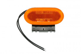 Lampa gabarit, Lumina clarificare, Led neon, Portocaliu, 12-24V, WAS Polonia 1386 W197 - Img 1