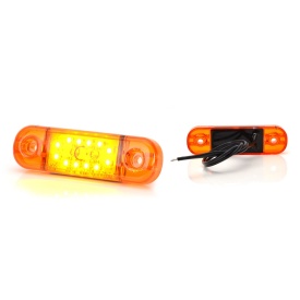 Lampa gabarit Lumina de clarificare Dreapta sau Stanga LED Portocaliu 12-24V, WAS Polonia - Img 3