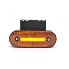 Lampa gabarit, lumina de clarificare, LED neon, Portocaliu, 12-24V, WAS Polonia 1219 W174 - Img 2