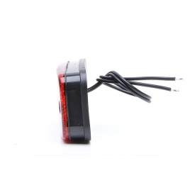 Lampa gabarit, lumina de clarificare, LED neon, Rosu, 12-24V, WAS Polonia 1139 W158 - Img 7
