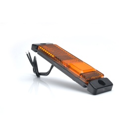Lampa gabarit, Lumina de clarificare, LED, Portocaliu, 12-24V, WAS Polonia 1235 W45NS - Img 7