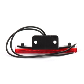 Lampa gabarit, lumina de clarificare, LED, Rosu, 12-24V, WAS Polonia 218Z W44 - Img 5