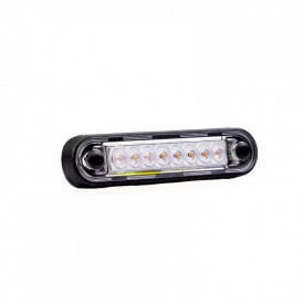 Lampa gabarit slim, LED, rosu 12-36V, 120x27, FT-073C LONG Fristom