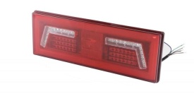 Lampa stop LED, pozitie neon, 12-24V, 6 functii, partea stanga, E-mark E9 - Img 2