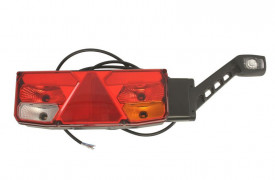 Lampa stop spate dreapta cu lampa gabarit, pozitie LED neon, 6 functii, 12/24V, cu cabluri, WAS