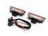 Lampi cu LED Portiera Fata VW Golf 5, 6, Plus 05-07, Jetta 06-08, Passat 06->, Passat CC 09->, Sharan 11->, Touareg 11->, EOS 06->, Scirocco 09-> Alb/Rosu - Img 2