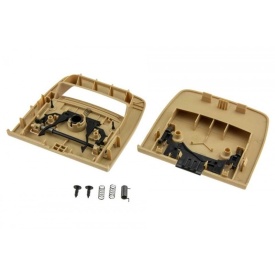 Maner podea portbagaj culoare bej compatibil BMW X5 E70 E71 2006-2014, X6 E71 2007-2014 - Img 3