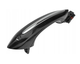 Maner usa compatibil BMW Seria 5 F10 F11 2009-2015 Seria 5 F07 2009-2017 Seria 7 F01 F02 F03 F04 2008-2015, Stanga Fata, pentru masini cu functie Keyless Entry Go si iluminare, culoare negru