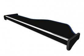 Masa bord camion compatibil cu DAF XF106 2012->, Mocheta margine albastru - Img 2
