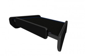Masa bord camion compatibil cu Iveco Stralis 2002-2012, cabina ingusta Mocheta albastru - Img 3