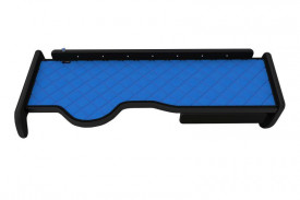 Masa bord camion cu led compatibil cu MAN TGA 1999->, TGL 2004-2022, Piele ecologica albastra - Img 4