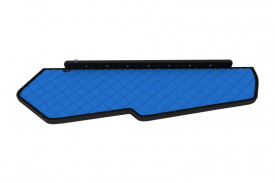 Masa bord camion cu led compatibil cu Volvo FH4 2013-2019, Piele ecologica albastra - Img 2