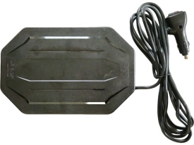 Mini Rampa Girofar profesionala, prindere cu magnet,12-24V, 30W, lungime 25 cm, culoare portocalie, E-Mark E9 - Img 4