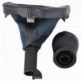 Nuca schimbator auto cu manson imitatie piele VW T6 2015-2021, cu 6 Viteze Negru - Img 3