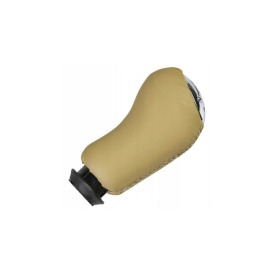 Nuca schimbator Dacia Logan 2004-2012, imbracat in imitatie piele crem, 5 viteze - Img 2