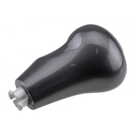 Nuca schimbator de viteze compatibil cu Honda Civic hatchback 2005-2012, 6 trepte,culoare negru cu argintiu - Img 3