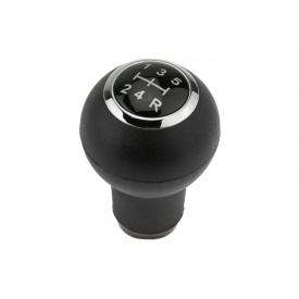 Nuca schimbator de viteze compatibil cu Kia Sportage 2004-2010, Cerato 2004-2010, 5 trepte, culoare negru cu crom
