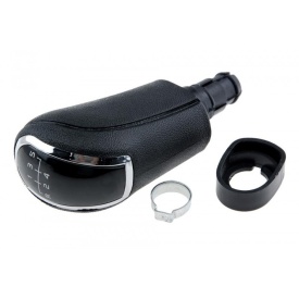Nuca schimbator de viteze compatibil cu Mercedes Clasa A W169 2004-2012, Clasa C W202 1992-2001, W203 2000-2007, CLK W208 1997-2003, Clasa E W210, Clasa B W245 2005-2011, Vito W638 1996-2003, 5 trepte, negru cu crom - Img 4