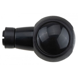 Nuca schimbator de viteze compatibil cu Mini Cooper F54 Clubman, F55, F56, F57 Cabrio, F60 Countryman, 5 trepte, culoare negru cu vitezele cu rosu - Img 2