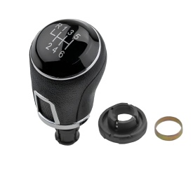 Nuca schimbator de viteze compatibil cu VW Passat B6 2005-2010, B7 2010-2014, CC 2008-2012, 6 trepte, culoare negru
