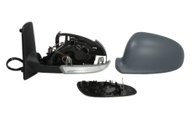 Oglinda retovizoare completa, (electric, asferice, incalzita, captuseala) parte montare STANGA compatibil cu VW GOLF 5 / JETTA / PASSAT / SHARAN 2003-2010 - Img 2