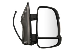 Oglinda retovizoare completa, (electric, convexa, incalzita, mic de statura, bec w16w) parte montare DREAPTA compatibil cu CITROEN JUMPER 2006->