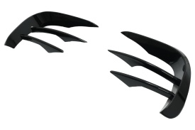 Ornamente bara fata flapsuri Negru Lucios compatibil cu Mercedes E-Class W213 Facelift 2020-> - Img 7