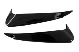 Ornamente bara Spate flapsuri compatibil cu Mercedes C Class W205 2014-2020 Negru Lucios - Img 6