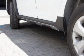 Ornamente din inox pentru praguri Dacia Duster II 2018->, 6 piese - Img 3