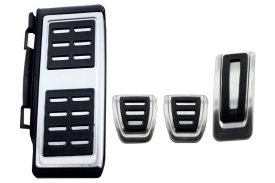 Ornamente pedale sport compatibil Skoda Octavia III 2012-2019, Superb III 2015-> Cutie Manuala - Img 1