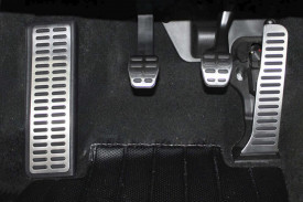 Ornamente pedale sport compatibil VW Golf 5 V 2003-2008, Cutie Manuala - Img 3