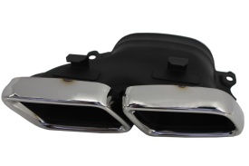 Ornamente tobe compatibil cu sistemul de evacuare Mercedes Benz C-Class W205 S205 C205 A205 E-Class W213 S-Class W222 GLE C292 GLE W166 GLC W253 X253 C253 C217 2014-> A-Design - Img 6