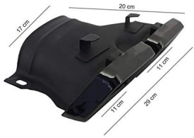 Ornamente tobe compatibil cu sistemul de evacuare Mercedes Benz C-Class GLE W166 GLC W253 X253 C253 C217 Negru Emerald - Img 7