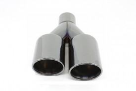 Ornamente Tobe Evacuare compatibil cu BMW Seria 3 E46 E90 E92 E93 F30 F31 Seria 4 F32 F33 F36 Seria 5 E60 F10 F11 G30 Seria 6 F06 F12 F13 M3 M5 M-Power Design - Img 3