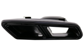 Ornamente tobe sistemul de evacuare compatibil cu Mercedes S-Class W222 E-Class W212 Facelift CLS W218 SL-Class R231 E63 S65 Design Black Exclusive Editon - Img 7