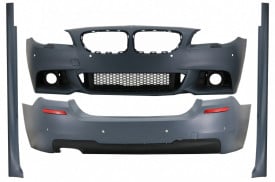 Pachet Exterior compatibil cu BMW Seria 5 F10 LCI 2014-2017 M-Technik Design - Img 2